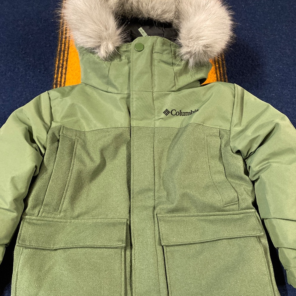 Columbia boundary bay boys parka xxs
